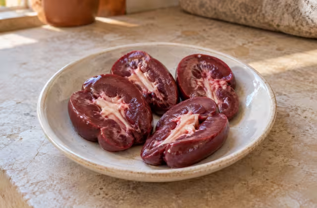 Riñones de cordero como ingrediente