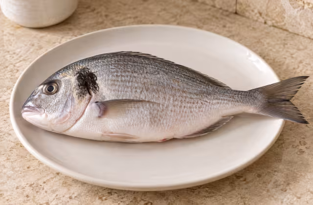 Blackspot seabream as a cooking ingredient