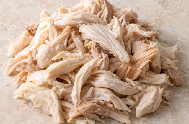 Pollo asado presentado como ingrediente