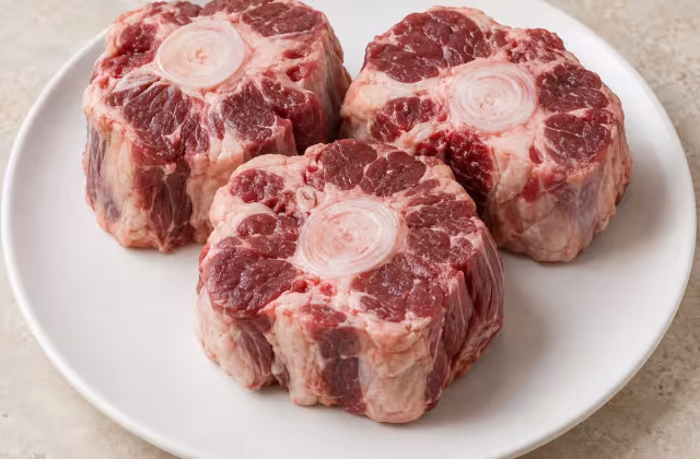 Rabo de ternera, detalle del ingrediente