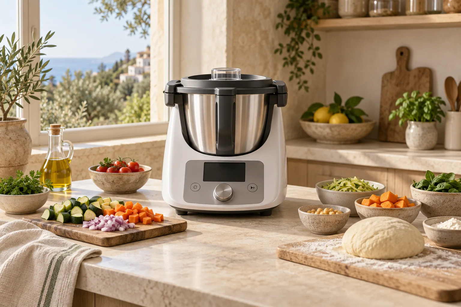 Imagen ilustrativa de cocina: Robots de cocina
